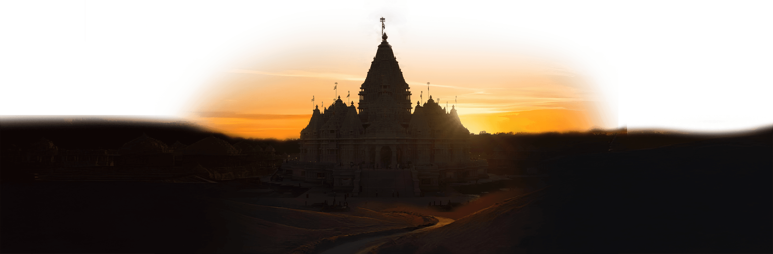 Akshardham NJ Silhouette